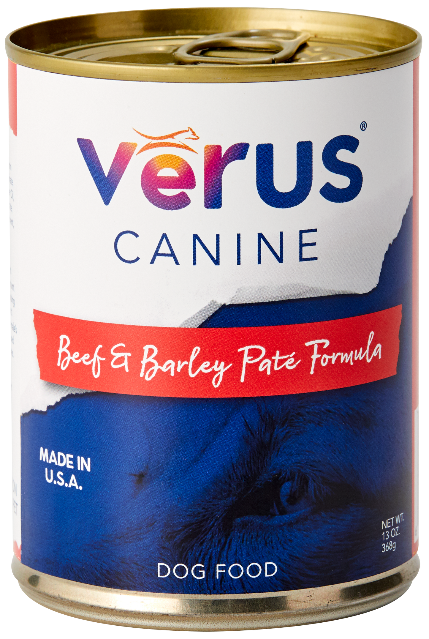 Verus Beef & Barley Pate Dog 13 oz.
