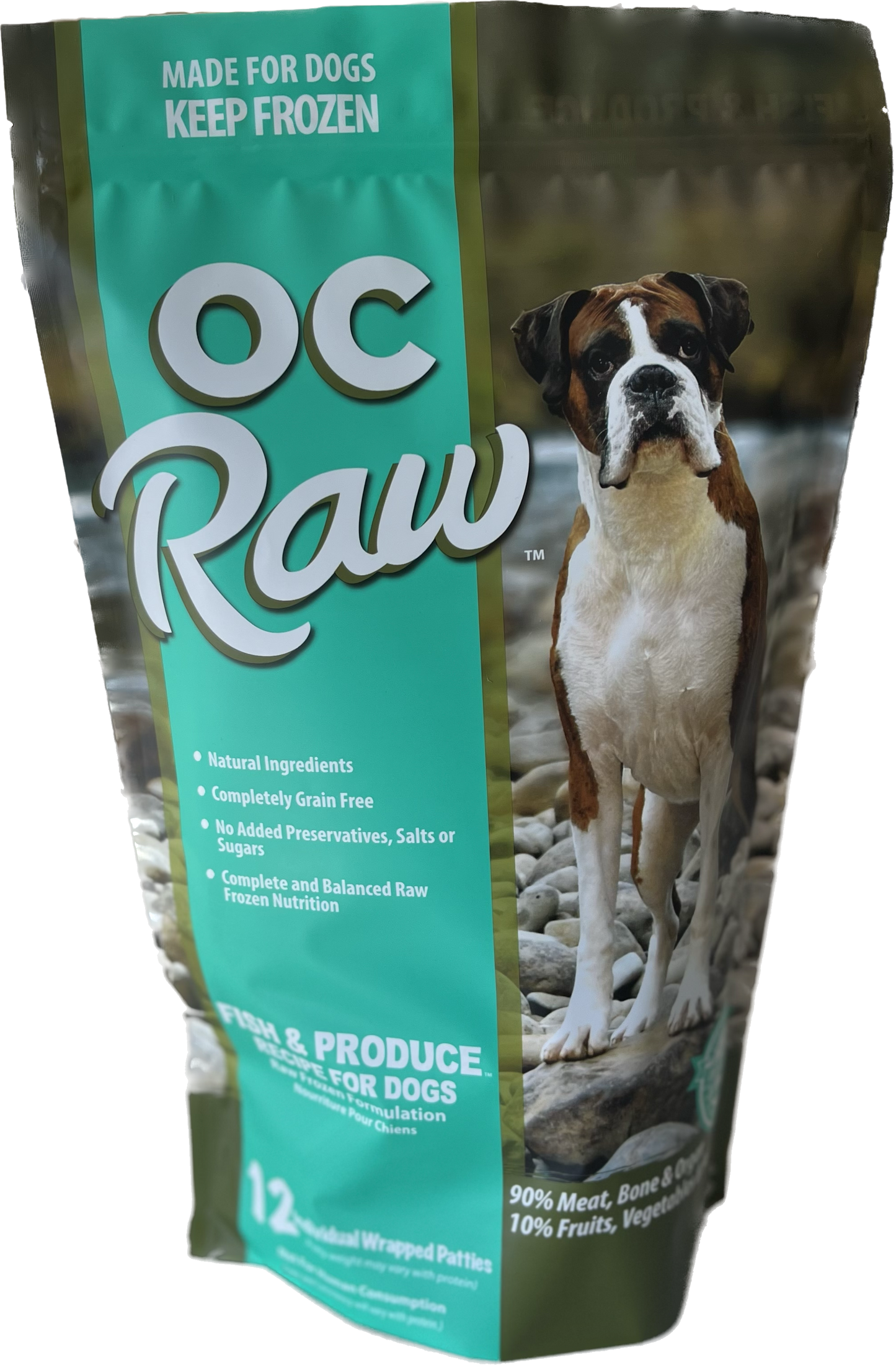 OC Raw Frozen Fish 6# Dog Food