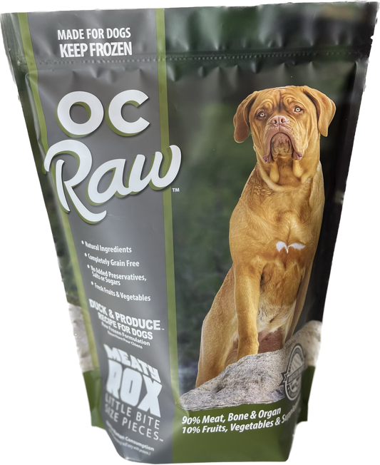 OC Raw Frozen Duck Rox 7#