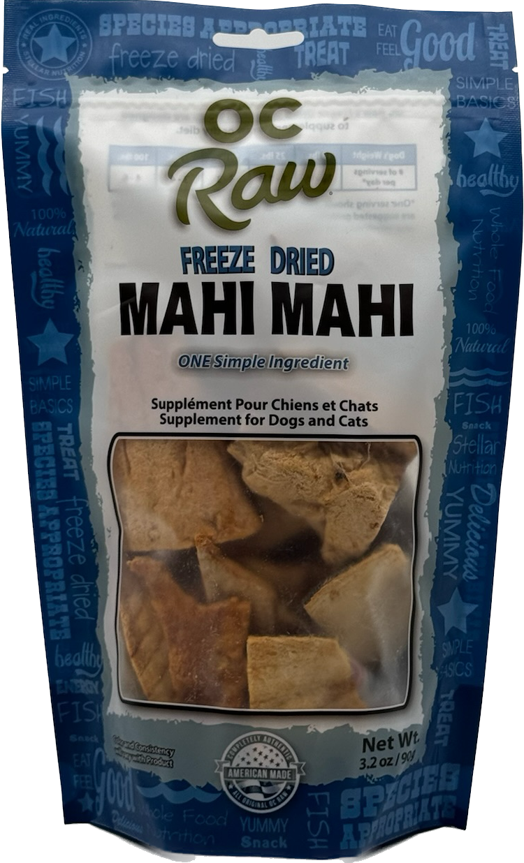 OC Raw Mahi Mahi FD Treat 3.2 oz.