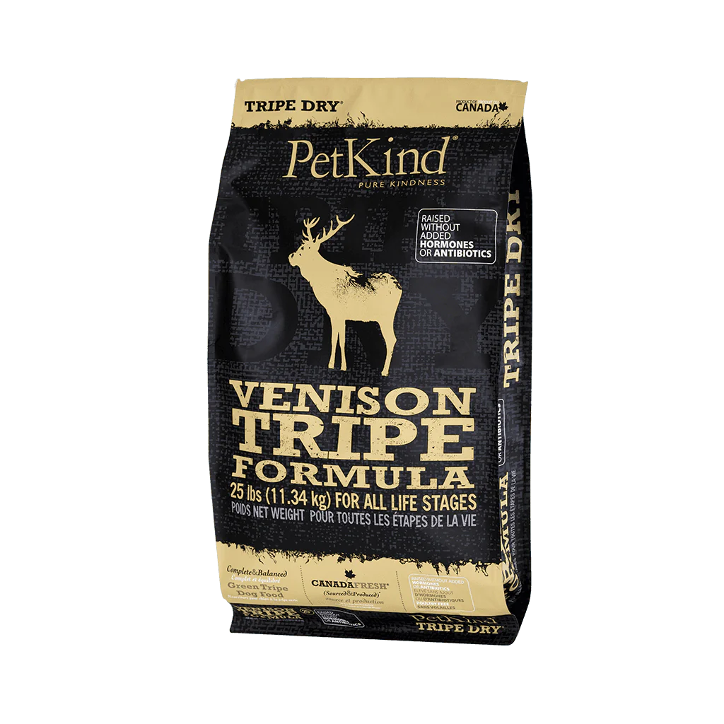 PetKind Venison/Green Tripe Dog 25#