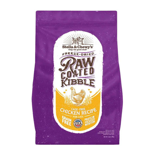 Stella & Chewy's® Grain Free Freeze-Dried Raw Coated Kibble Cage-Free Chicken Recipe Cat Food 2.5 lbs
