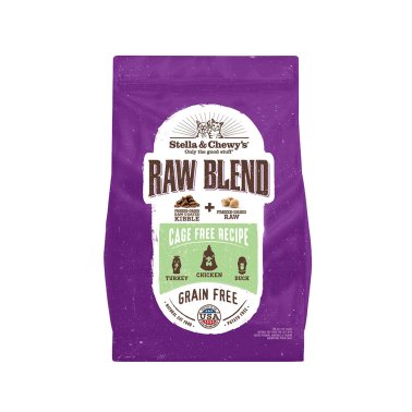 Stella & Chewy's® Grain Free Freeze-Dried Raw Blend Cage Free Chicken Recipe Kibble Cat Food 2.5lbs