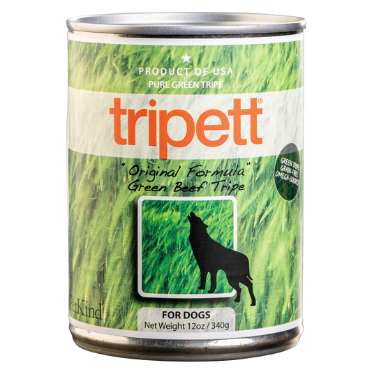 Tripett Original Green Beef Tripe 12 oz by Petkind