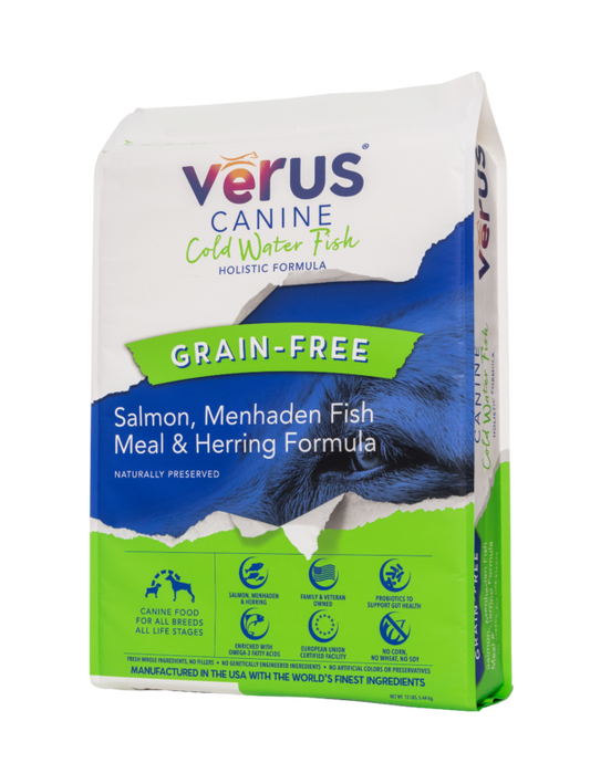 Verus GF Salmon/Menhaden Meal/Herring 12# Dog