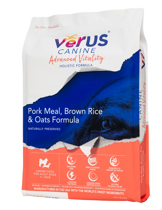 VēRUS Canine Advanced Vitality Formula Pork 25#