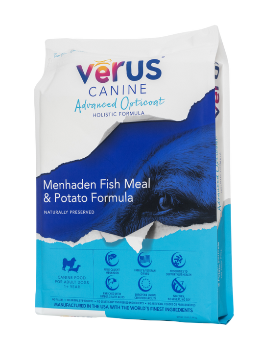 Verus Menhaden Fish Meal/potato 4# Dog