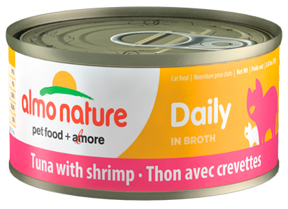 Almo Nature Tuna/Shrimp Daily 2.47 z Feline
