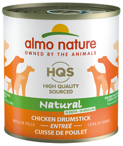 Almo Nature HQS Chicken Drumstick Dog 9.87 oz