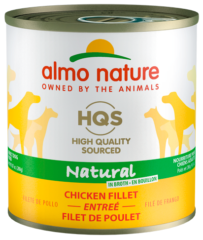 Almo Nature HQS Chicken Filet In Broth Dog 9.87 oz