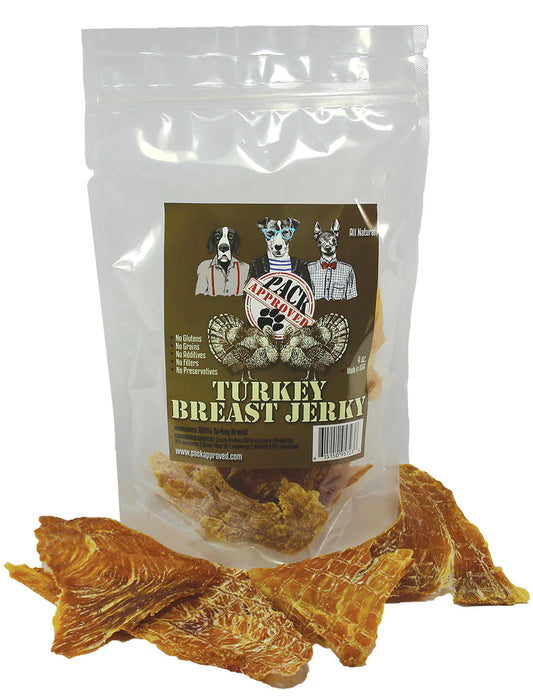 Pack Approved Freeze Dried Turkey Breast Jerky 4 z