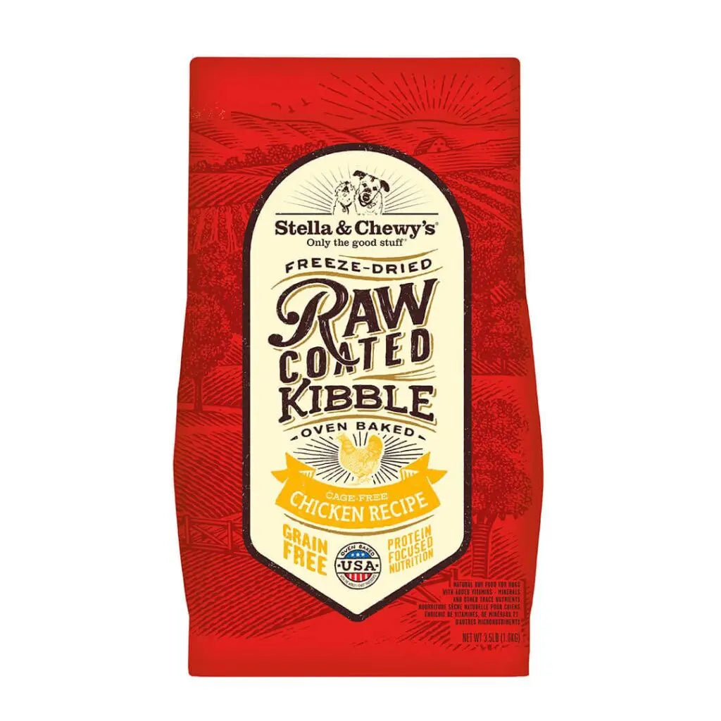 Stella & Chewy's Dog Dry Raw Coated GF Chicken Cage-Free 3.5#