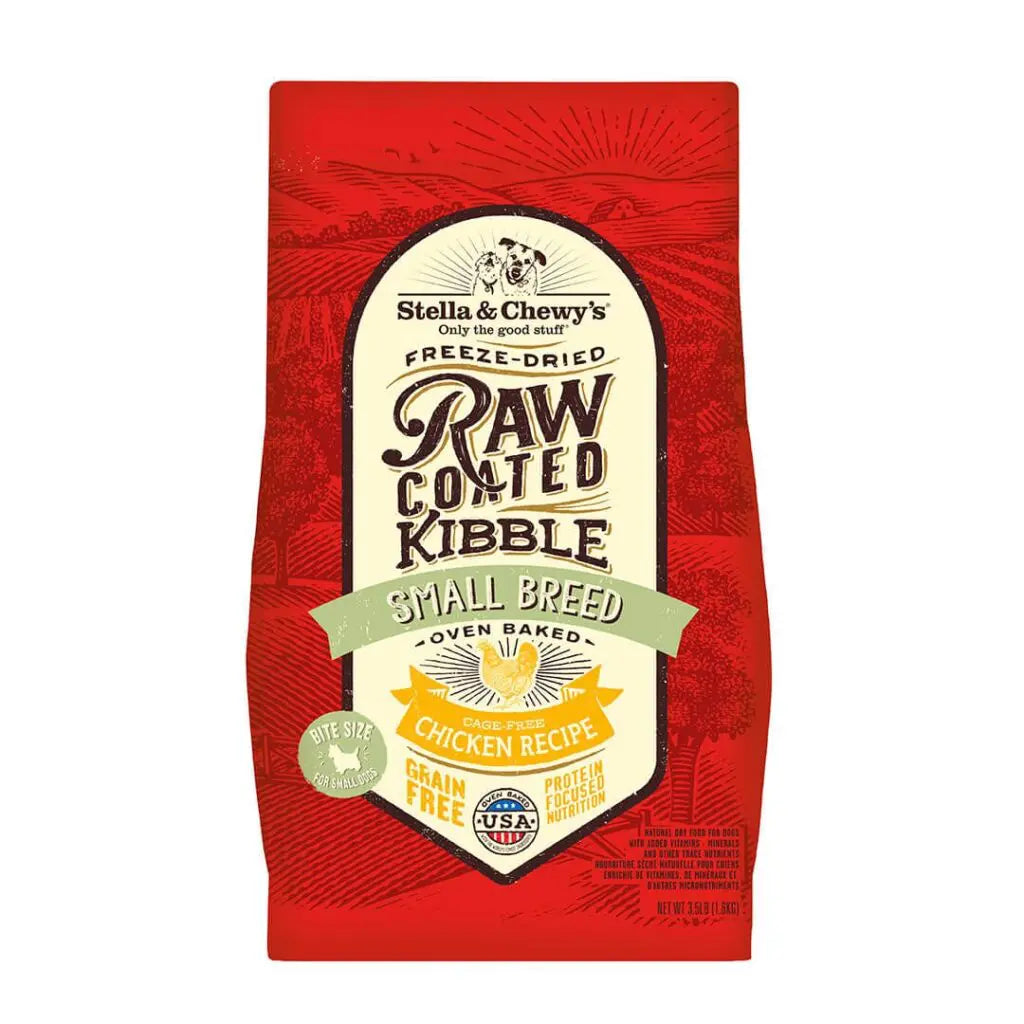 Stella & Chewy's Dog Dry Raw Coated GF Small Breed Chicken Cage-Free 3.5#
