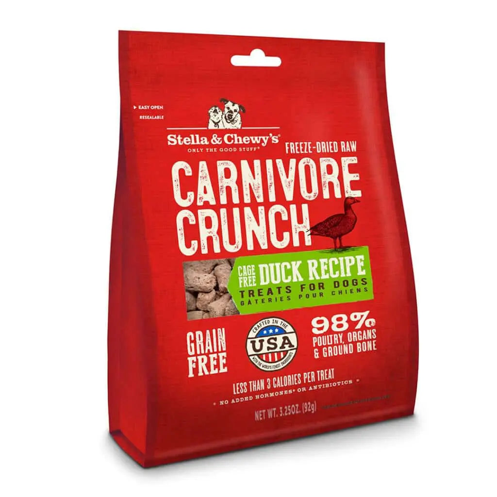 Stella & Chewy's FD Treat Carnivore Crunch Duck 3.25 oz