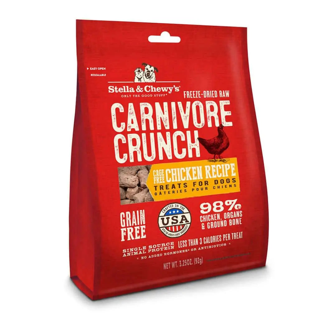 Stella & Chewy's FD Treat Carnivore Crunch Chicken 3.25 oz