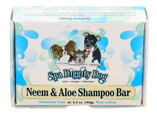 Spa Diggity Dog Neem & Aloe Shampoo Bar