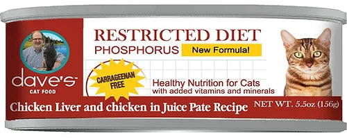 Dave's Cat Restricted Can Phosphorus Chicken 5.5 oz