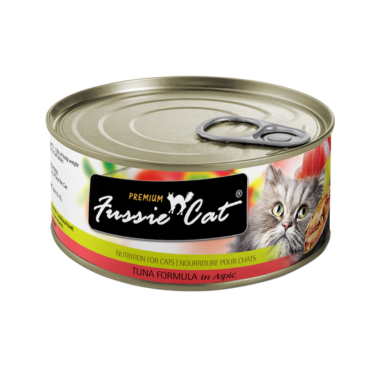 Fussie Cat Can Premium Tuna Aspic 5.5 oz