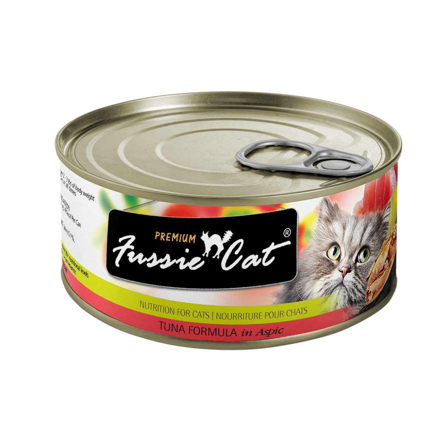 Fussie Cat Can Premium Tuna Aspic 2.82 oz