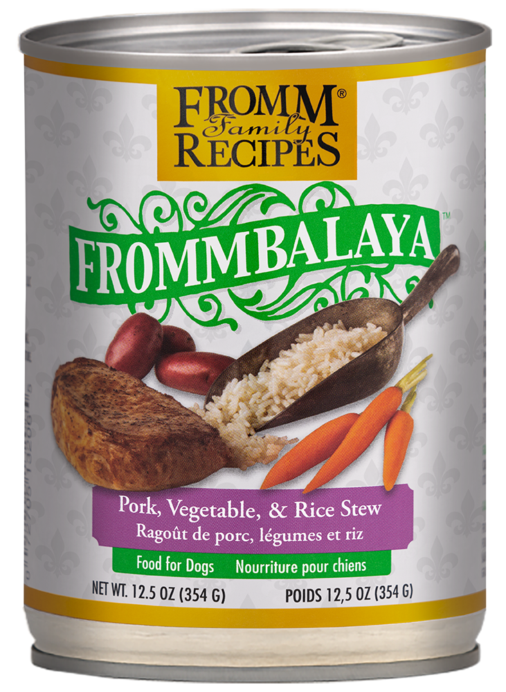 Fromm Dog Can Frommbalaya Pork, Veg & Rice Rice Stew 12.5 oz