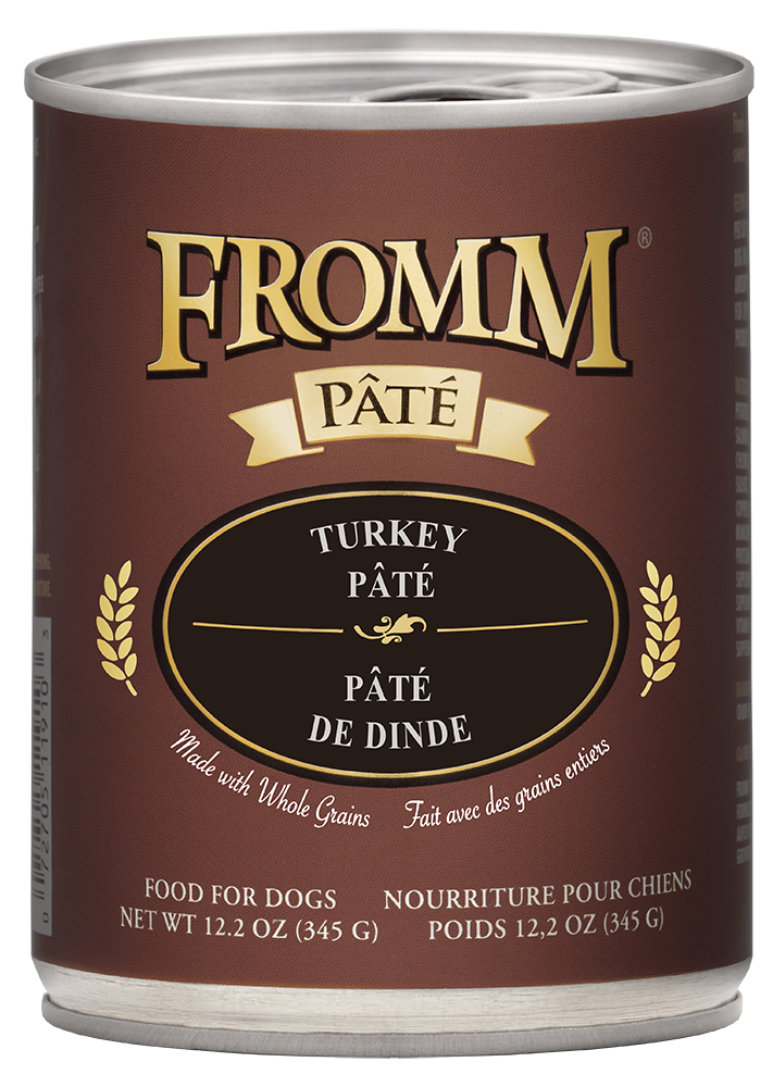 Fromm Dog Can Pate' Turkey 12.2 oz