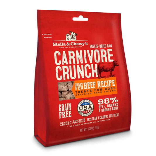 Stella & Chewy's FD Treat Carnivore Crunch Beef 3.25 oz