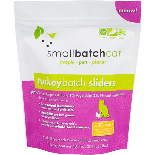 Small Batch Cat Frozen Sliders Turkey 3#
