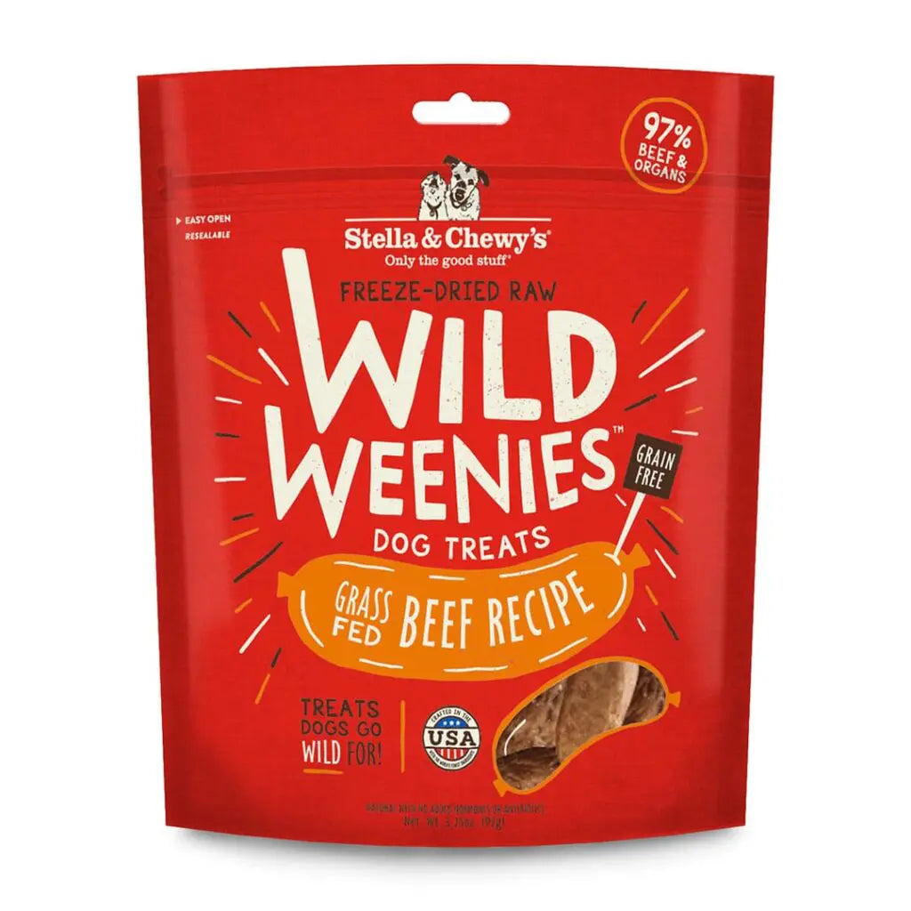 Stella & Chewy's Dog Treat FD Wild Weenies Beef 3.25 oz