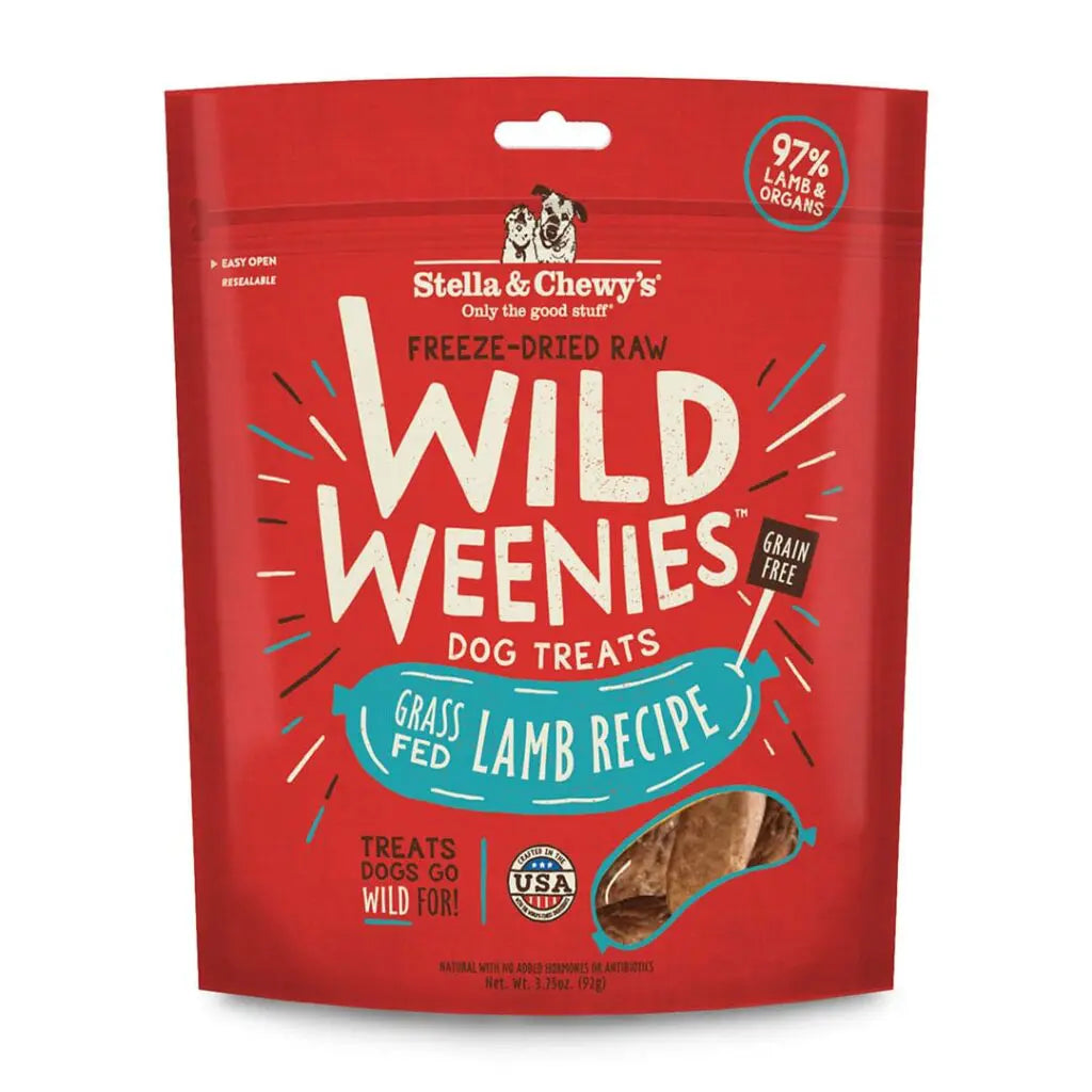 Stella & Chewy's Dog Treat FD Wild Weenies Lamb 3.25 oz