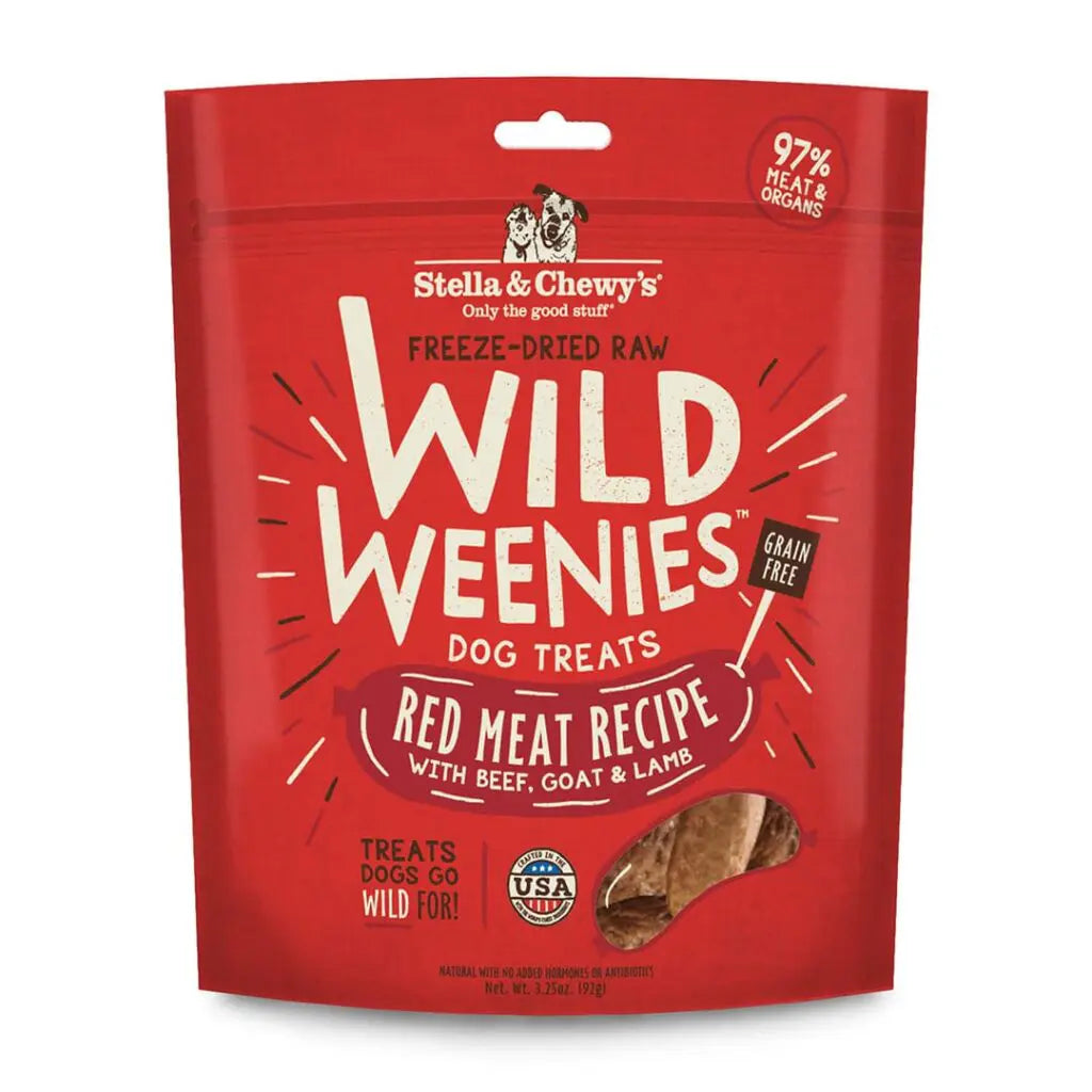 Stella & Chewy's Dog Treat FD Wild Weenies Red Meat 3.25 oz