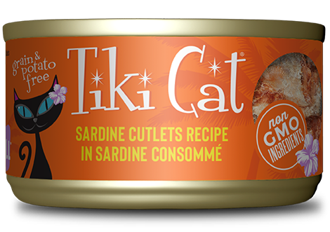 Tiki Cat Grill Can GF Sardine Tahiitian 6 oz