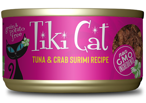 Tiki Cat Grill Can GF Tuna & Crab Surimi Lanai 6 oz