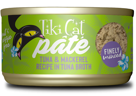 Tiki Cat Luau Can GF Ahi Tuna & Mackerel Papeekeo 6 oz