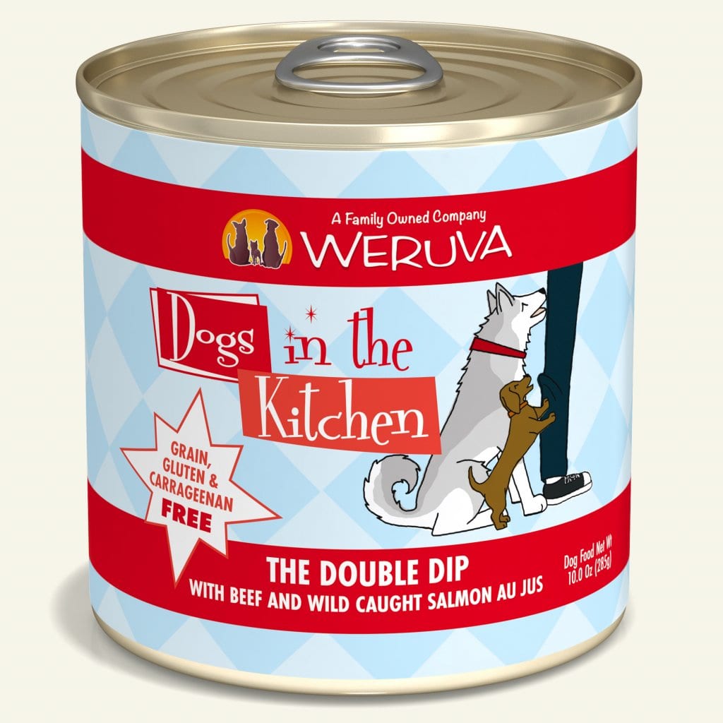 Weruva DITK Can GF Beef & Salmon - The Double Dip 10 oz