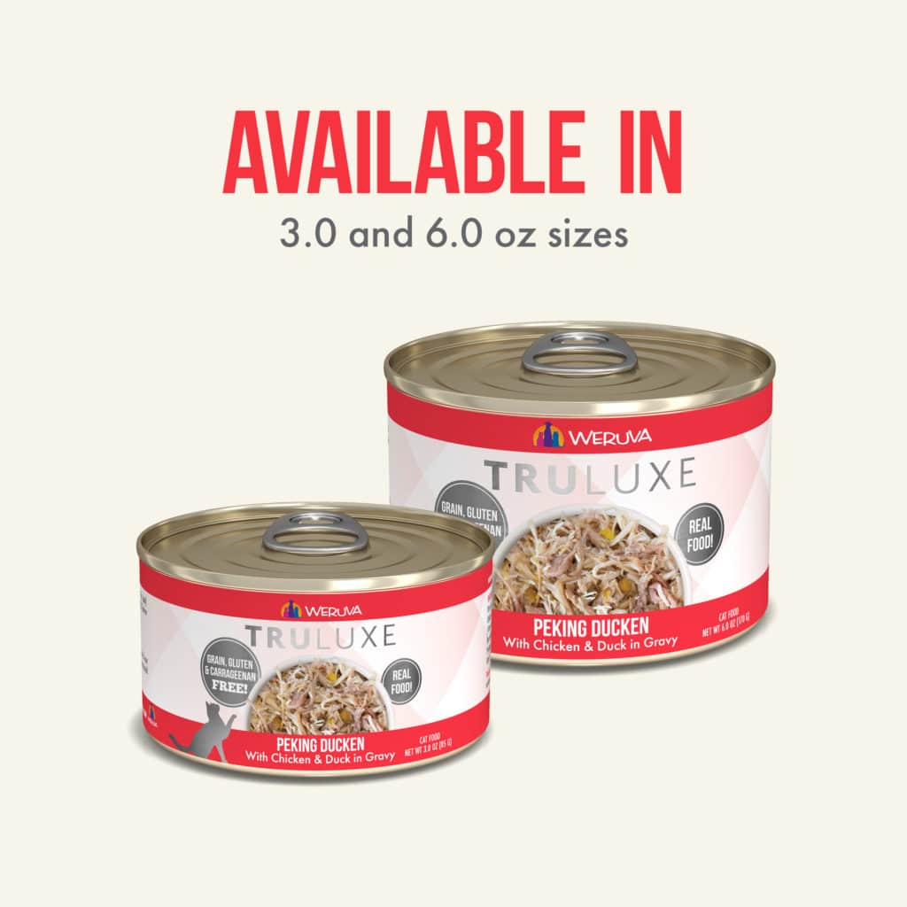 Weruva Cat Tru Luxe Can GF Chicken & Duck & Peking Ducken 3 oz